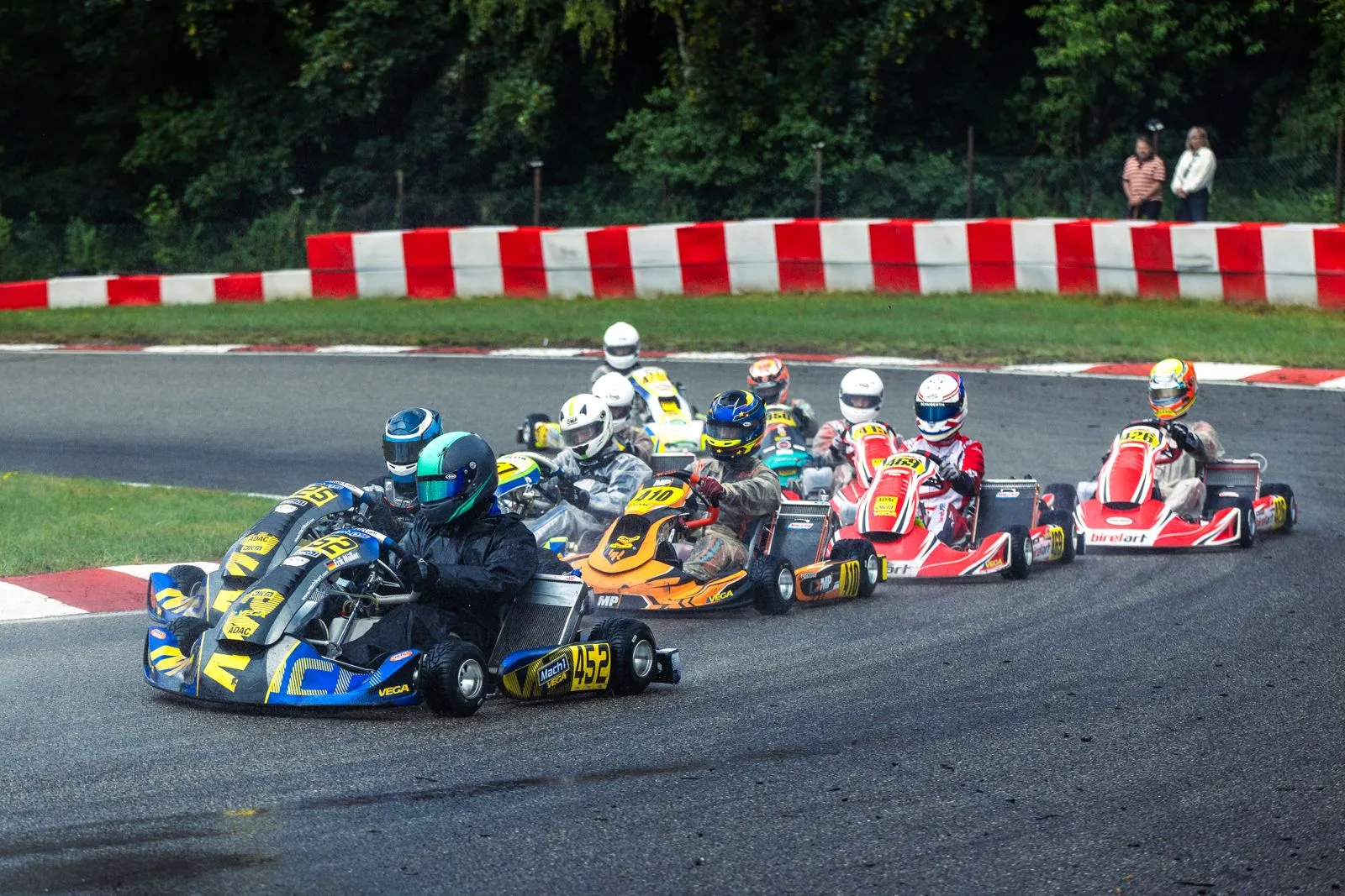 Mach1 Rennkart im Fahrerfeld in Ampfing