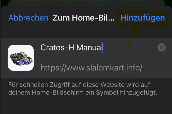 iPhone (Safari und Chrome Browser): Abbildung